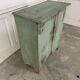 Parisian buffet 1900 greenish-blue patina
