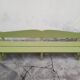 Old vintage school child bench