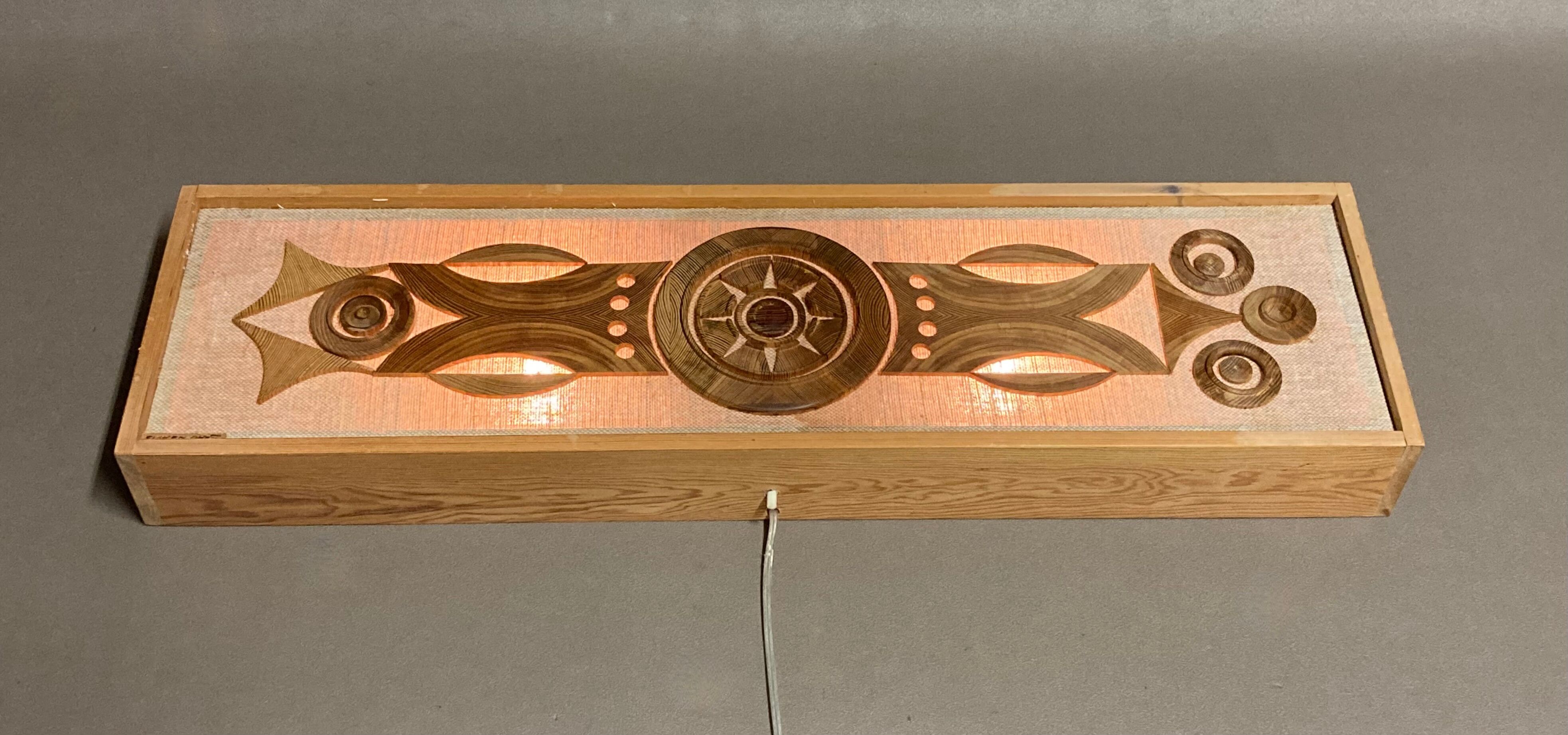 Scandinavian design wall lamp 1950