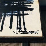 Belarti tiled coffee table. Vintage 60s