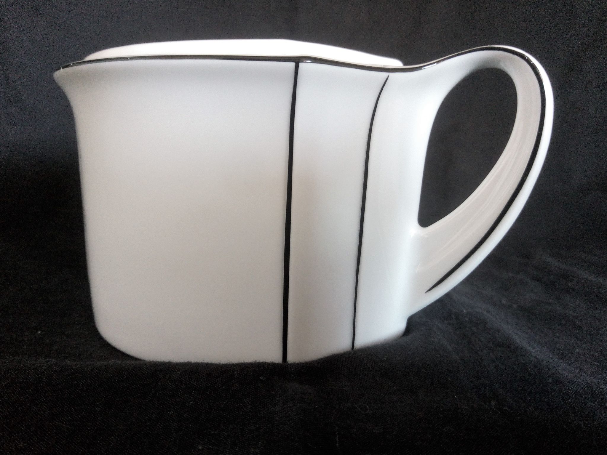 Art Deco coffee service for 6 people in porcelain Winterling Marktleuthen Bavaria (22 pieces)