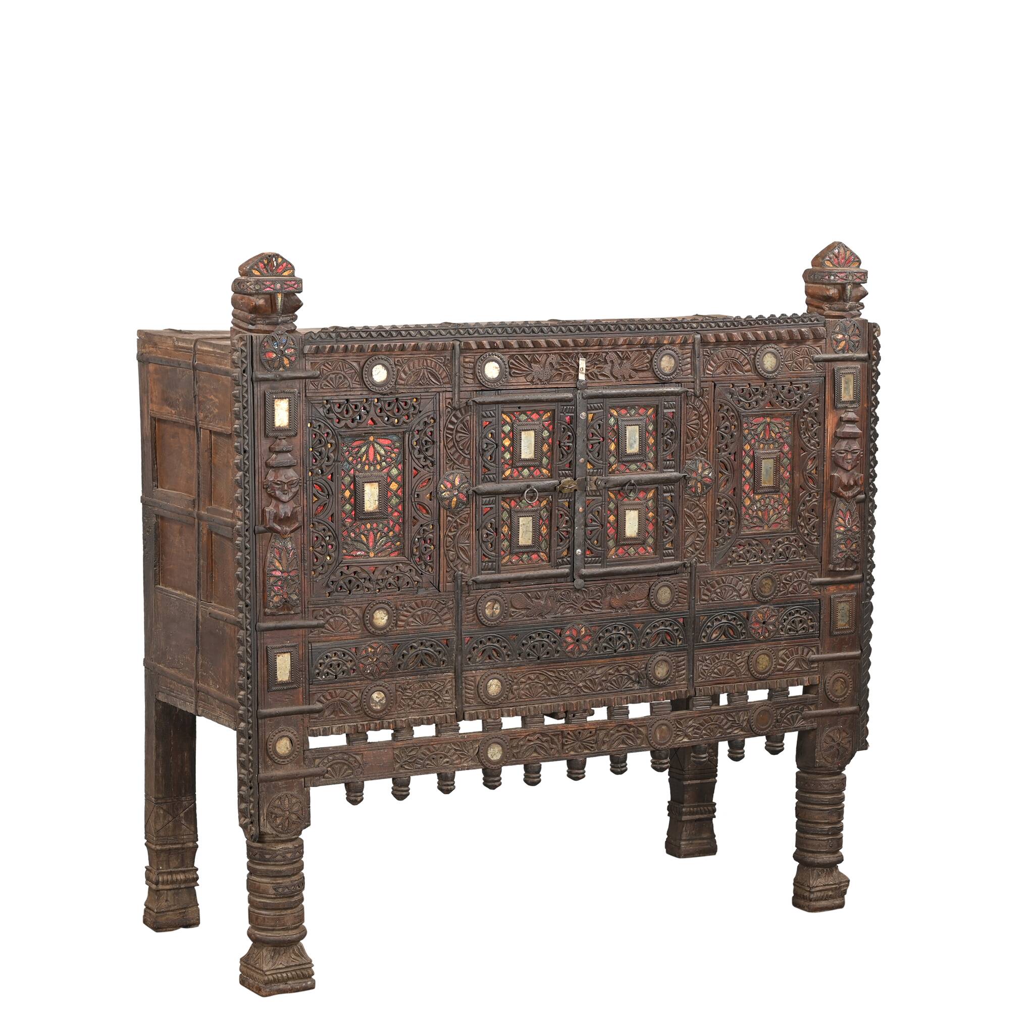 Old Damchiya - Carved Indian furniture n°47