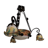 Chandelier, art deco