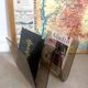 Smoked Plexiglas magazine rack by Michel Dumas