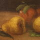 Peinture signée italienne Nature morte aux fruits du XXème siècle