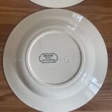 2 'Mignon' soup plates from Sarreguemines