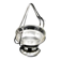 Art Nouveau sugar bowl, silver-plated brass, Poland, 1930s