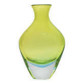 Flavio Poli for Seguso Vetri D’arte Large Sommerso Vase from the 1960s