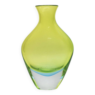 Flavio Poli for Seguso Vetri D’arte Large Sommerso Vase from the 1960s