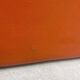 Vintage orange armchair, ed. Steiner