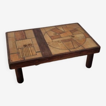 Ceramic coffee table 1950