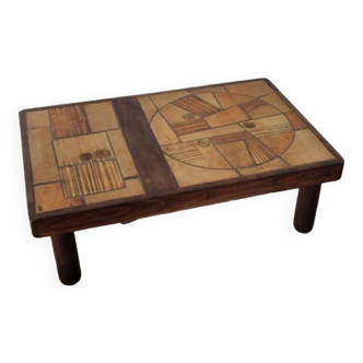 1950 ceramic coffee table