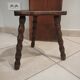 Set 3 tabourets de traite tripodes
