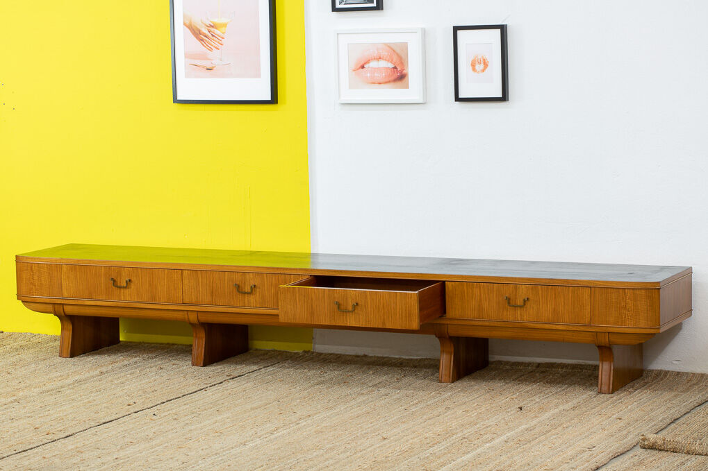 Vintage Scandinavian Enfilade – 300 cm