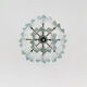 Ice glass chandelier by J.T. Kalmar