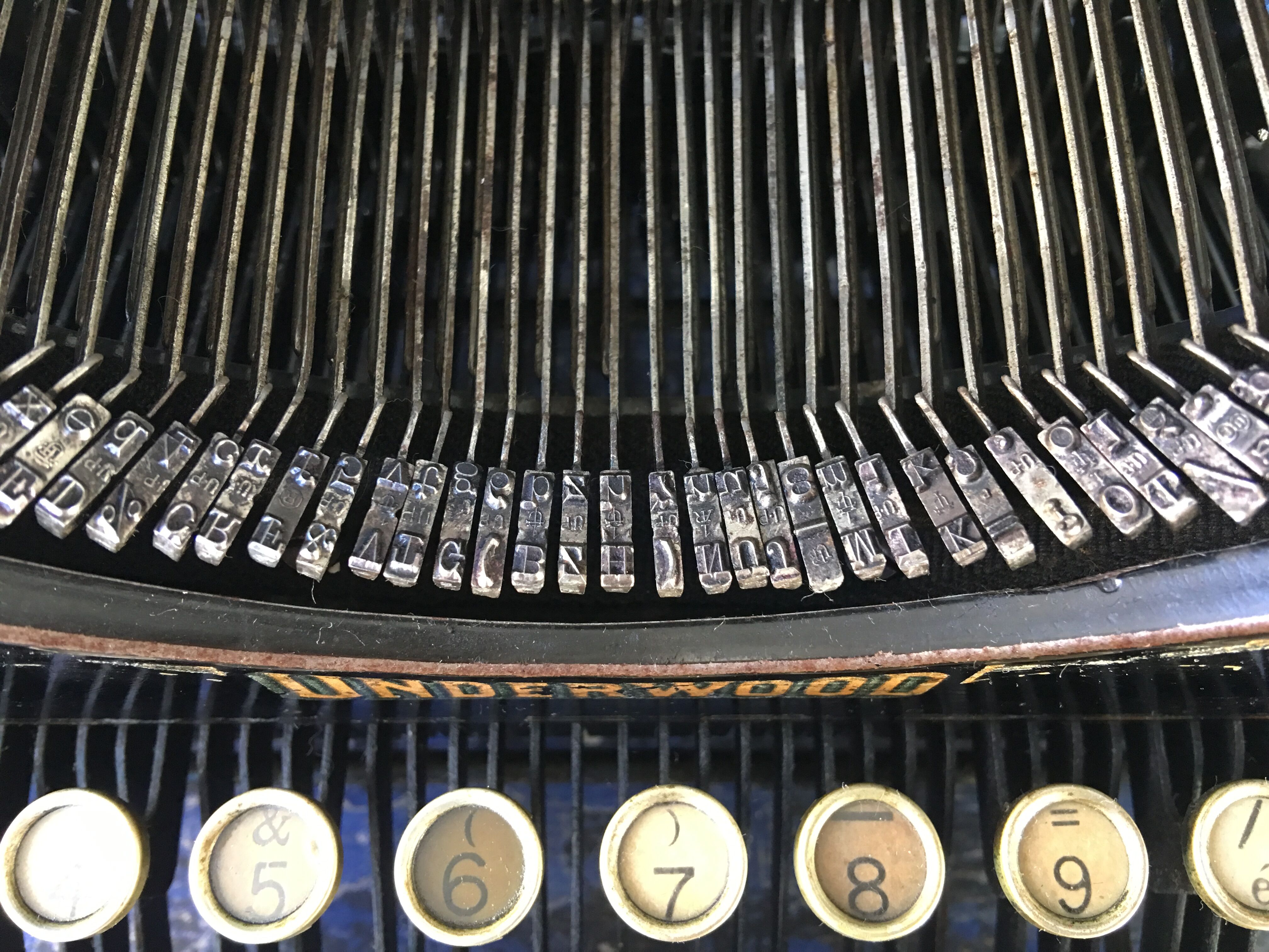 Underwood Typewriter, 1900