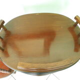 Telephone extra cabinet, wooden, 3 trays, 1 drawer