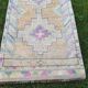 Vintage Turkish hallway rug 80x360 cm