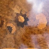 Antique dressing table in inlaid wood