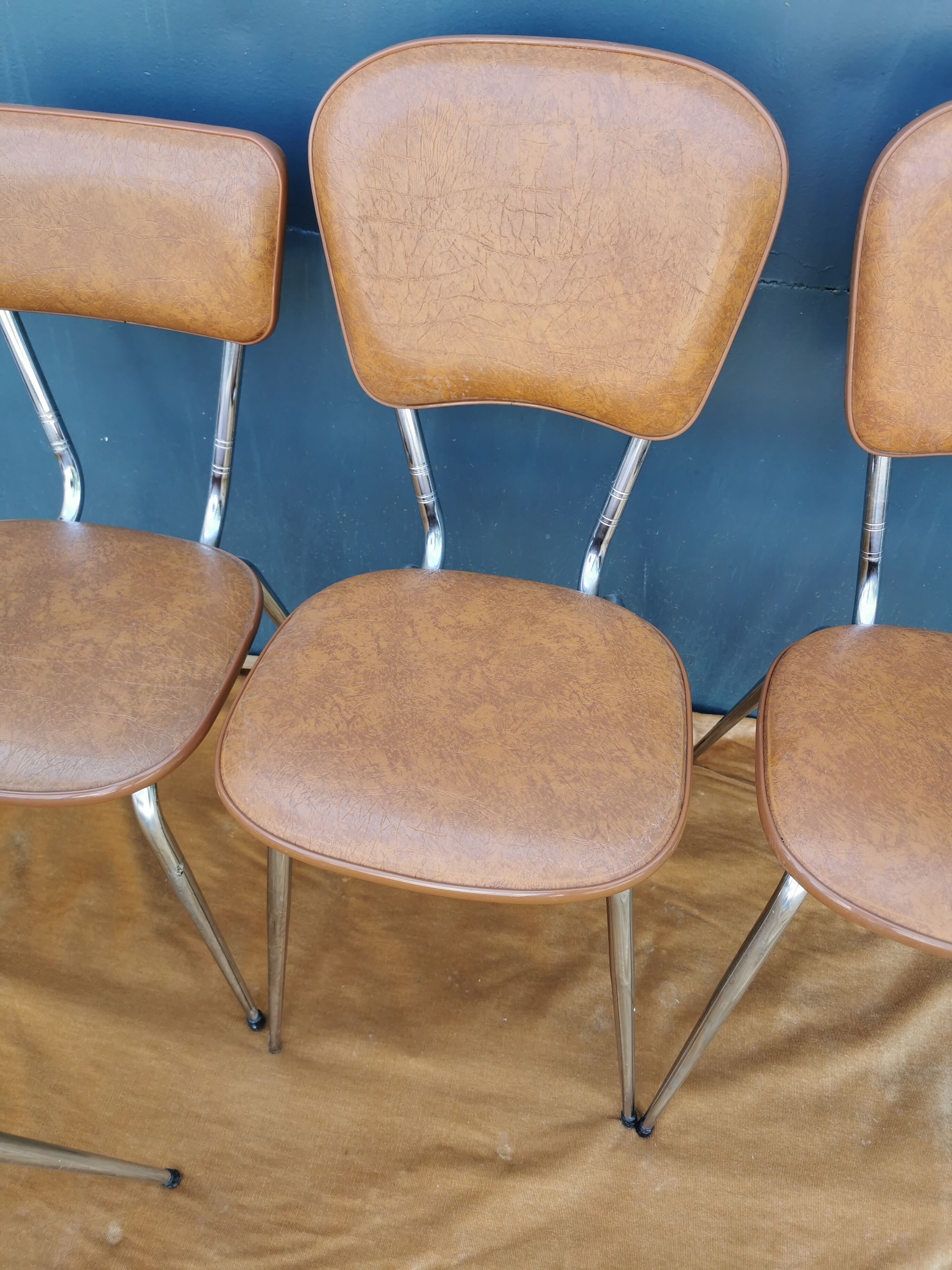 Vintage tube chairs