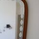 Teak mirror, Sweden, AB Nybrofabriken, Fröseke, 1960