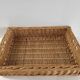 Vintage wicker serving tray