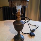 Electrified antique lamp