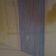 Large coffee table - cherry finish - solid wood - butterfly motifs