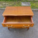 Louis XV chest of drawers in solid wood
