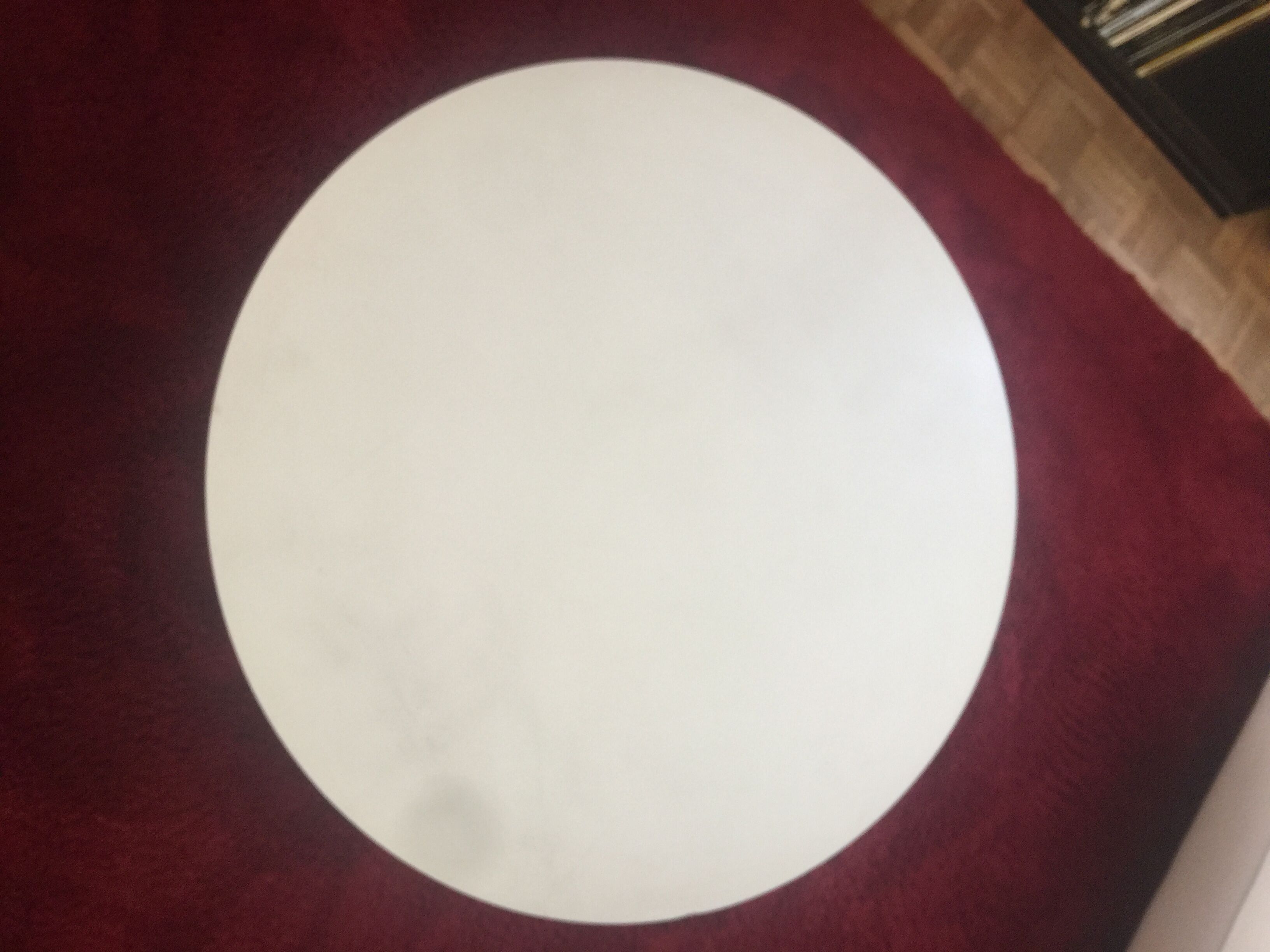 70' tulip foot coffee table