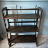 Vintage plant rack duo