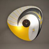 Modernist glass suspension from the 50s/60s