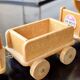 Train en bois ancien jouet Bertin locomotive et wagons