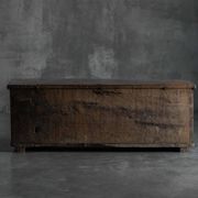 Antique wooden storage chest, France, late 18th century