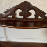 Old mahogany shelf