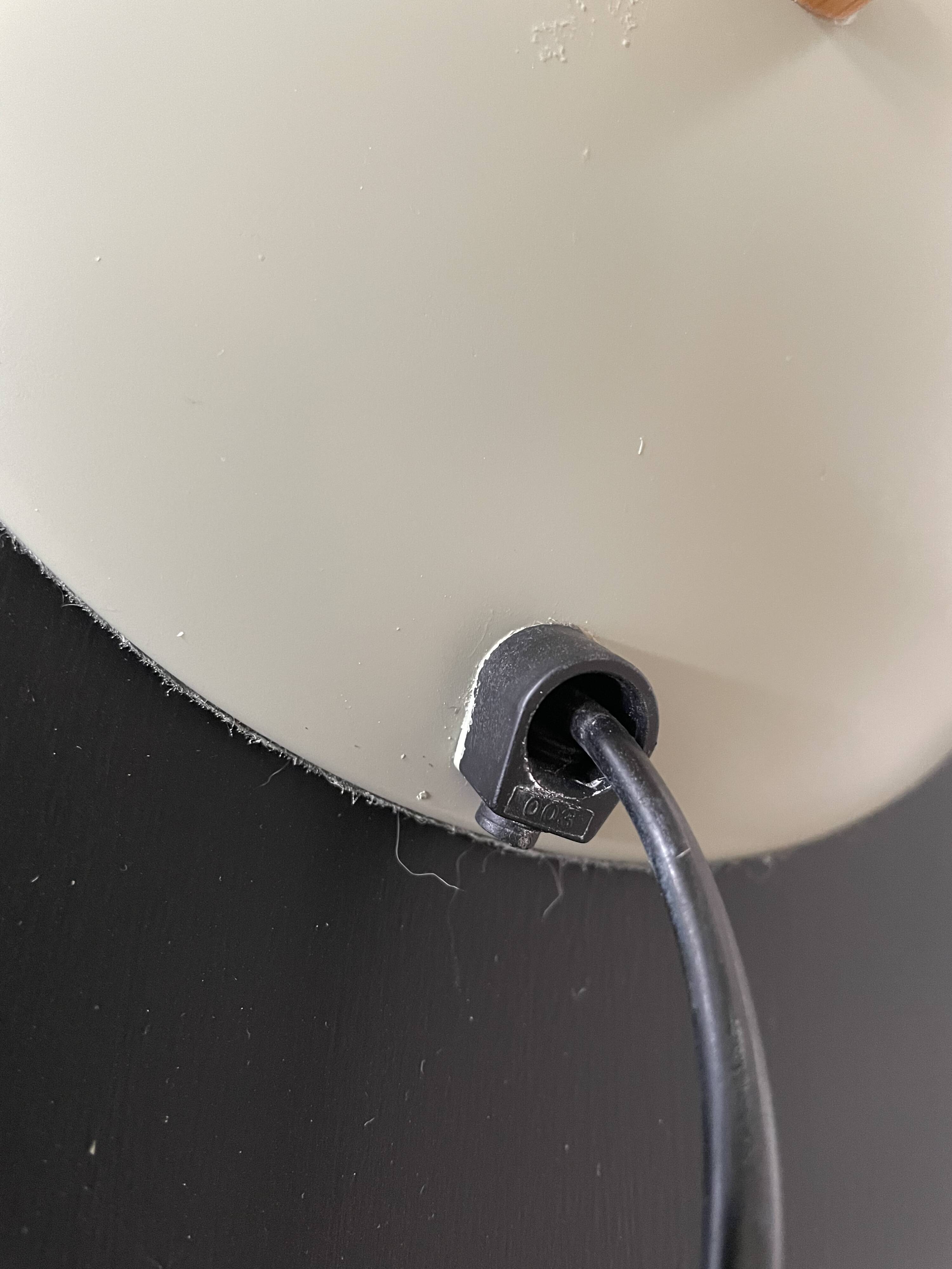 “Paquebot” lamp in wood and metal