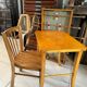 Ensemble bureau et chaise enfant Baumann vintage