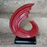 Abstract ceramic sculpture