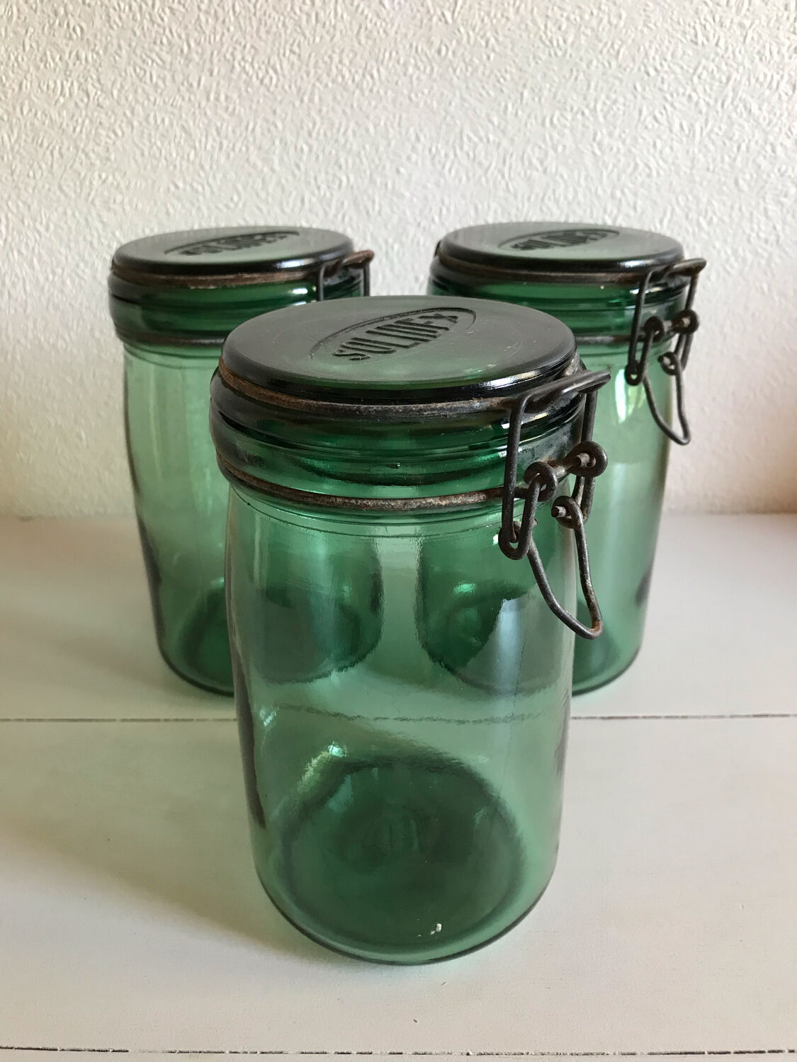 Set of 3 jars Solidex