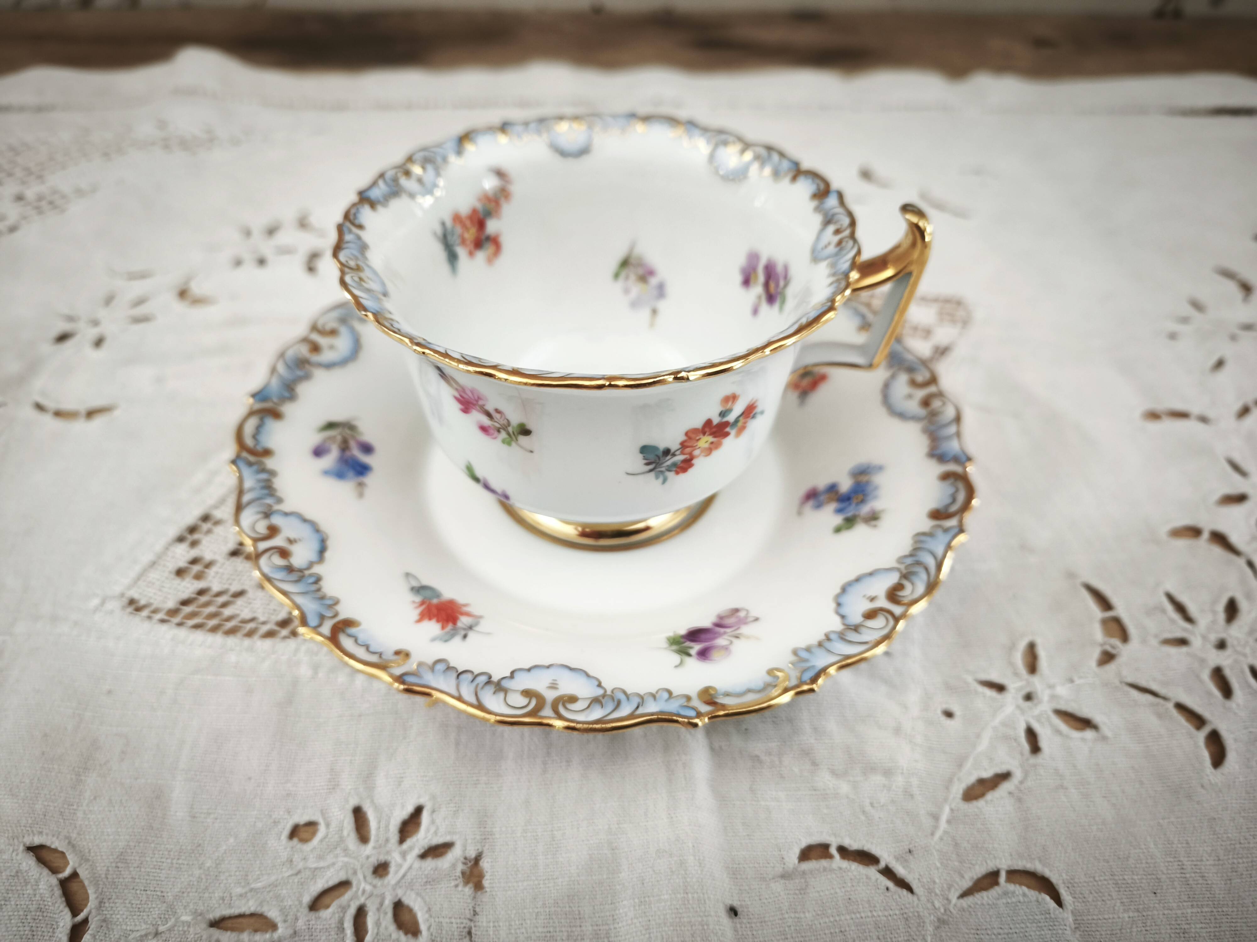 Meissen porcelain Art Nouveau long tea or coffee cup model 3