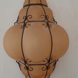 Frosted glass wall lamp