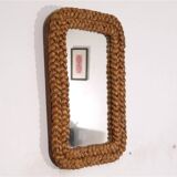 Miroir design 1950 en corde