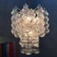Lustre en verre de Murano à bulles, années 1980, Italie