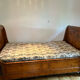 Walnut boat bed