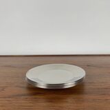 Set de 6 assiettes à dessert en inox facix, italie