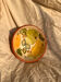 Bowl in Portuguese artisan pottery Signed Gracindo Carrilho