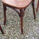 Set of 6 old bistro chairs Baumann and others
