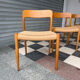 Set of 4 Møller 75 chairs in oak