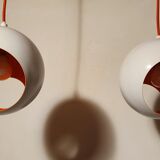 Pendant lamps vintage 70s balls design Mathias