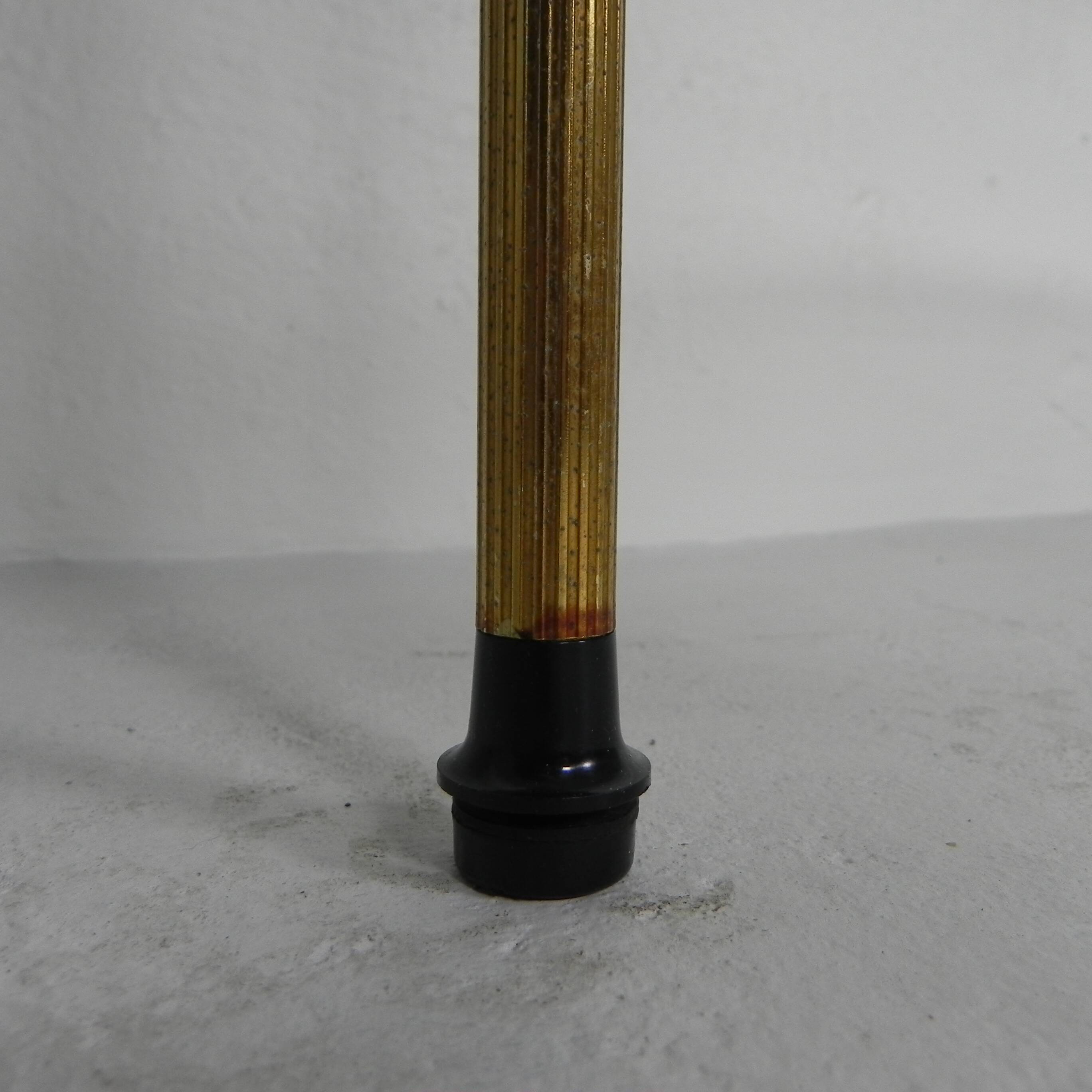 Etagere with 3 glass plates, kidney shape, 1950s